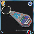 Custom Acrylic Transparent Plastic glass Keychain